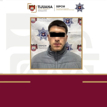 Asegura Policía Municipal a presunto responsable de robos con violencia en la colonia El Tecolote