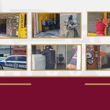 Ayuntamiento clausura tres locales con “tragamonedas” en Zona Norte