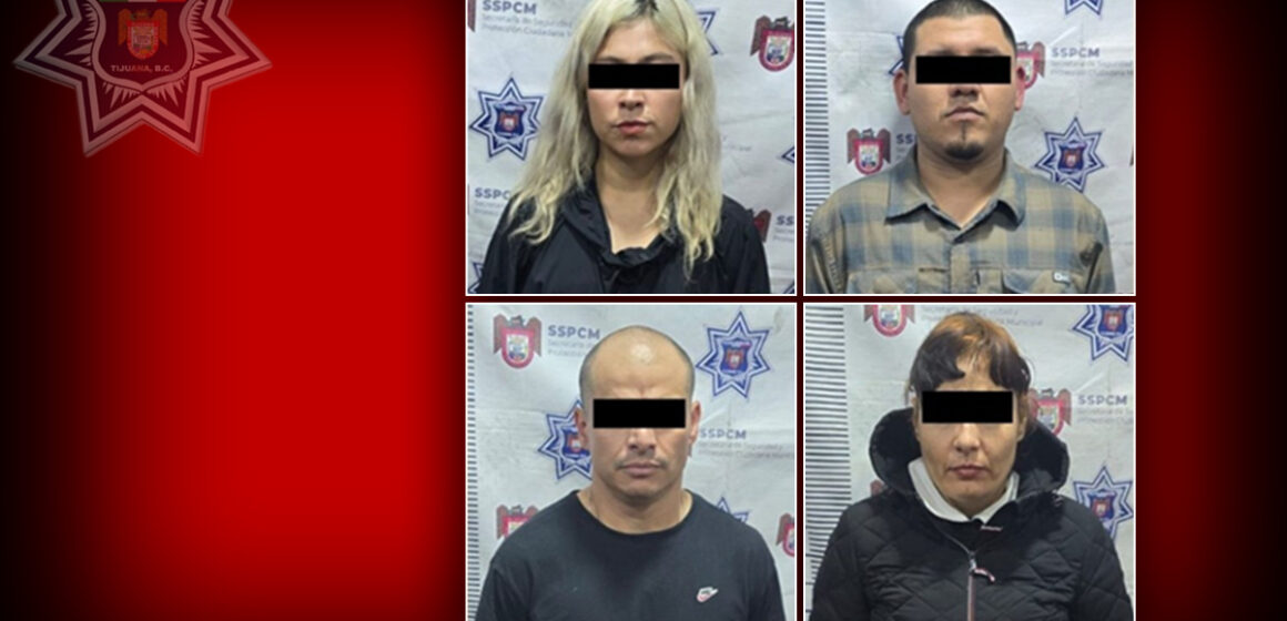 fgsdg Aseguran a presuntos integrantes de célula delictiva en Zona Norte