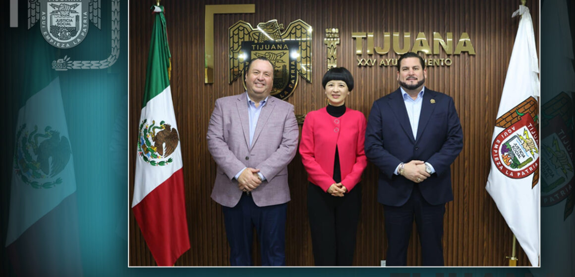 gfg Recibe Ismael Burgueño visita de la Cónsul General de la República Popular China en Tijuana, Fu Xinrong