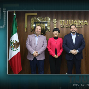 Recibe Ismael Burgueño visita de la Cónsul General de la República Popular China en Tijuana, Fu Xinrong