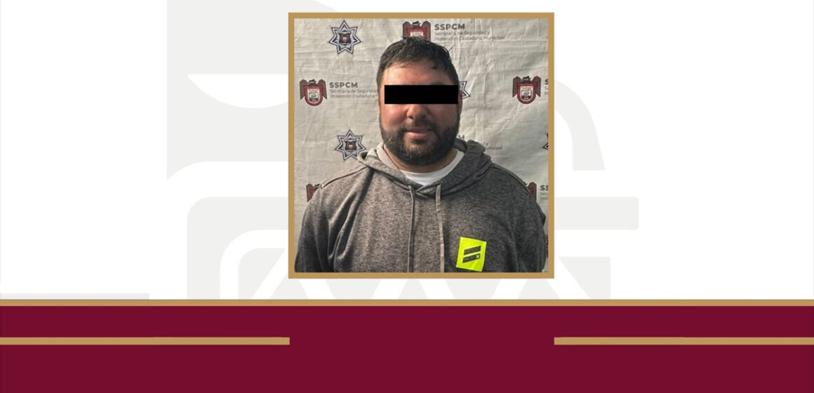 Aseguran municipales a Ricardo “N” acusado de privación ilegal de la libertad y abuso sexual