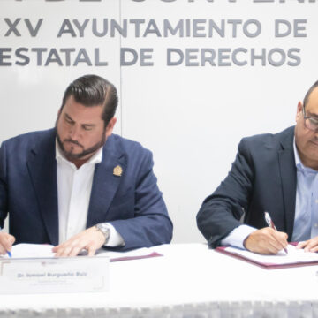 Firman XXV Ayuntamiento de Tijuana y Comisión Estatal de Derechos Humanos convenio de colaboración