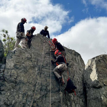 Protección Civil estatal se capacita en rescate agreste y operaciones aéreas