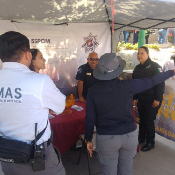 SSPCM impulsa prevención en Jornada de Bienestar en Residencial del Bosque