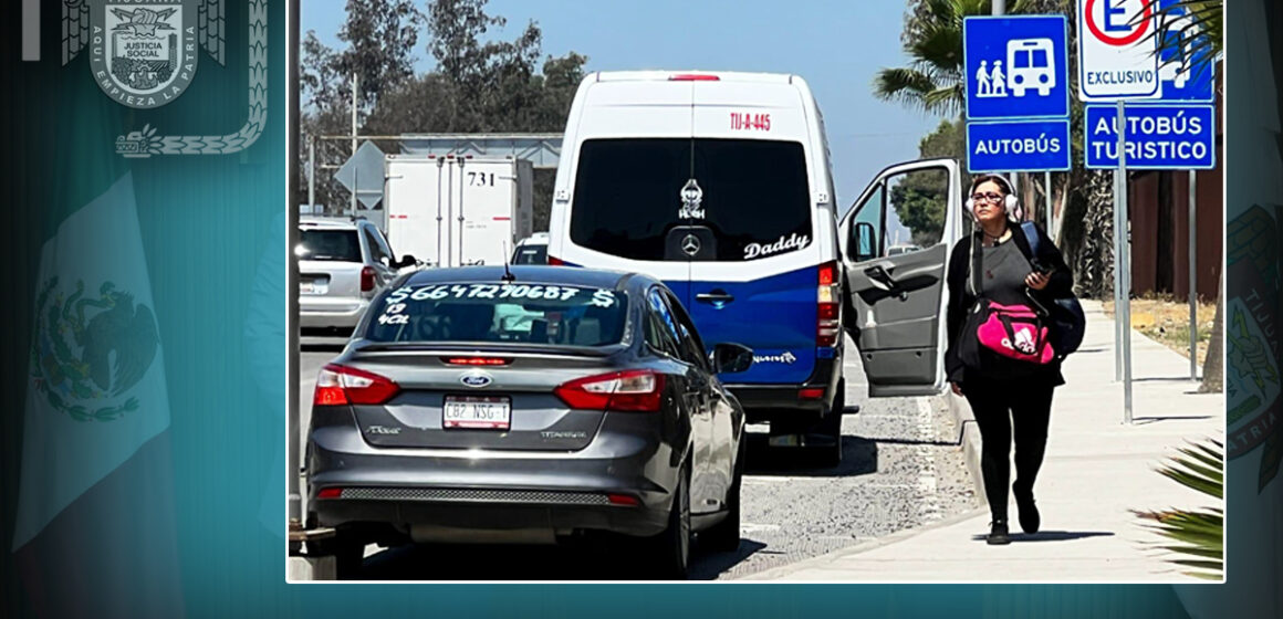 1 Refuerzan seguridad en zonas de transporte público del Aeropuerto de Tijuana