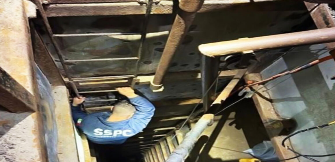 Tras orden de cateo inhabilitan túnel que conectaba con Estados Unidos