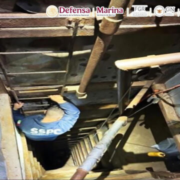 Tras orden de cateo inhabilitan túnel que conectaba con Estados Unidos