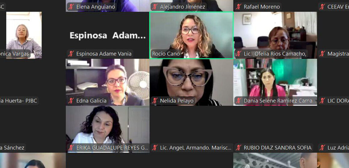 Gobierno de B, C y poder judicial impulsan la justicia con perspectiva de género