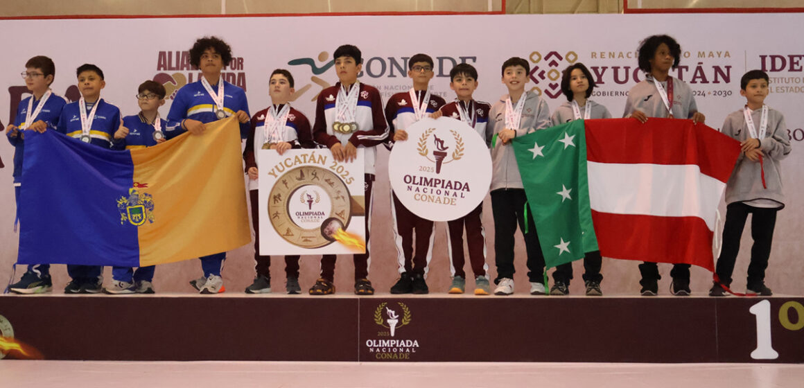 Suma Baja California doce medallas de oro en esgrima