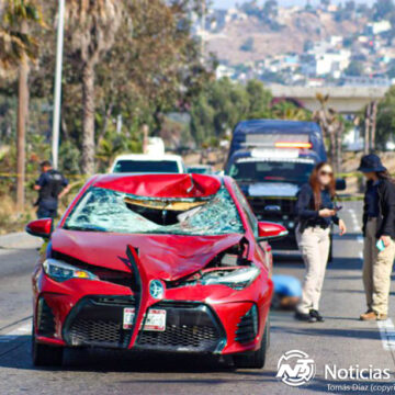 1 Fallece hombre en situación de calle tras ser atropellado en la Vía Rápida