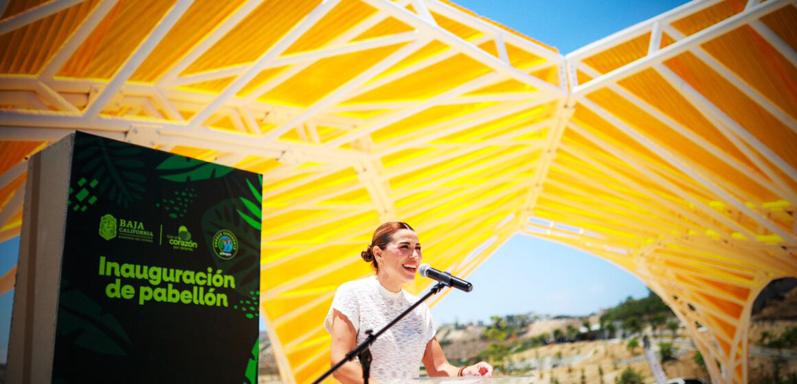 1 Pabellón “José Galicot Behar” se suma al crecimiento del Parque Esperanto en Tijuana: Marina del Pilar