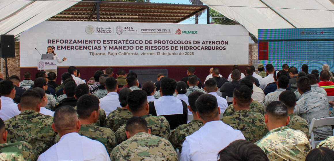PEMEX y Protección Civil Estatal presentan protocolo para emergencias por hidrocarburos