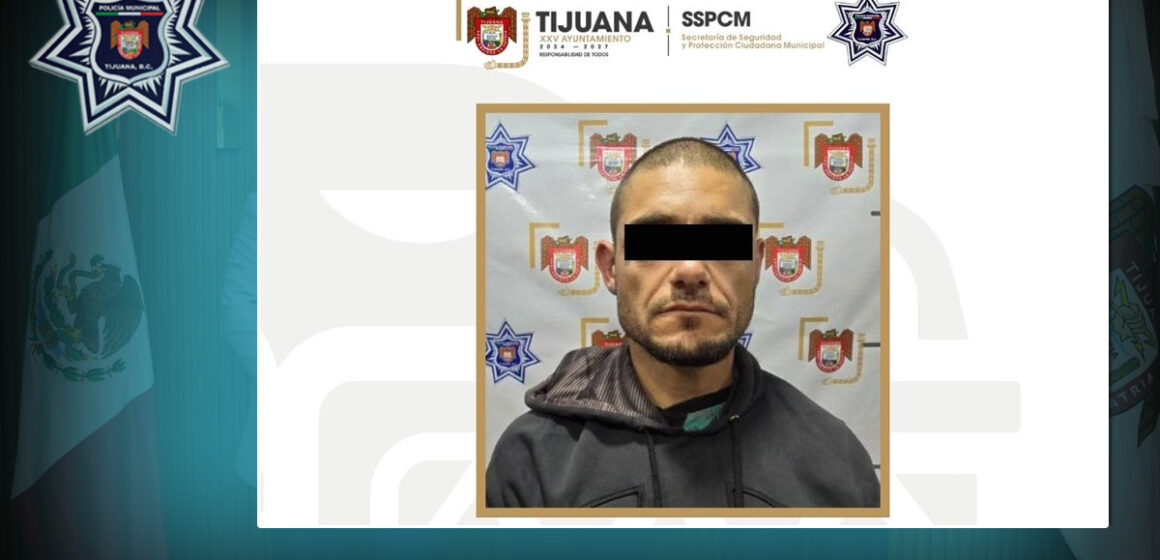 1 Policía Municipal arresta a presunto agresor con arma de fuego en colonia Independencia