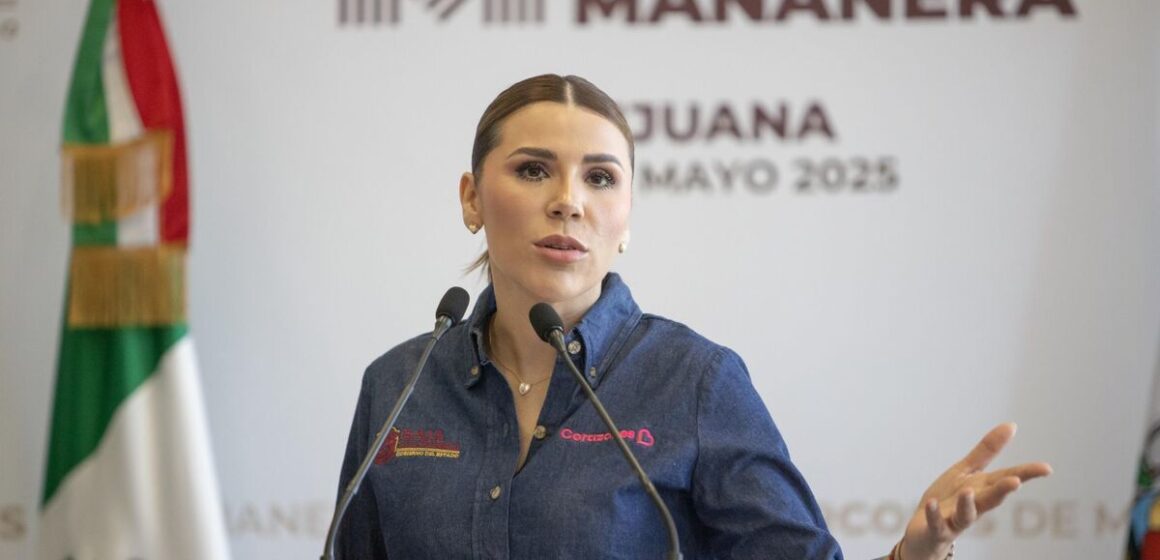 Conferencia Gobernadora B.C. Marina del Pilar respalda renuncia de su esposo Carlos Torres como coordinador de Proyectos Estratégicos