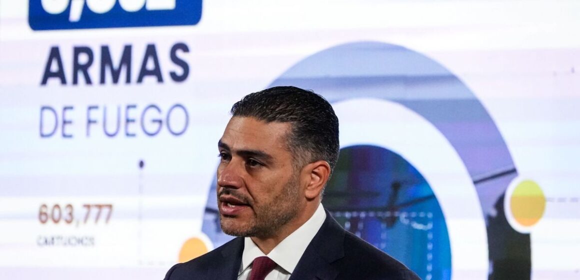 Harfuch destaca golpes al crimen organizado en Tijuana como parte de la Estrategia Nacional de Seguridad