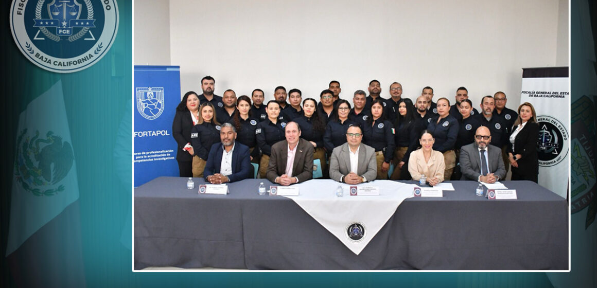 11 Fiscalía y Consulado de EU en Tijuana impulsan capacitación de agentes estatales