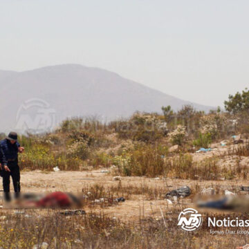 Localizan a pareja sin vida en un baldío del bulevar 2000
