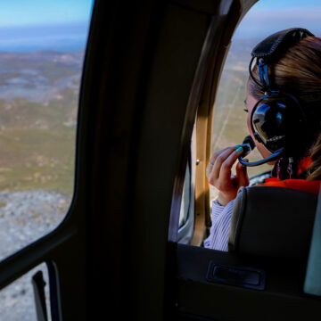 Supervisa gobernadora marina del pilar la zona del incendio Guadalajara 2 en Tecate