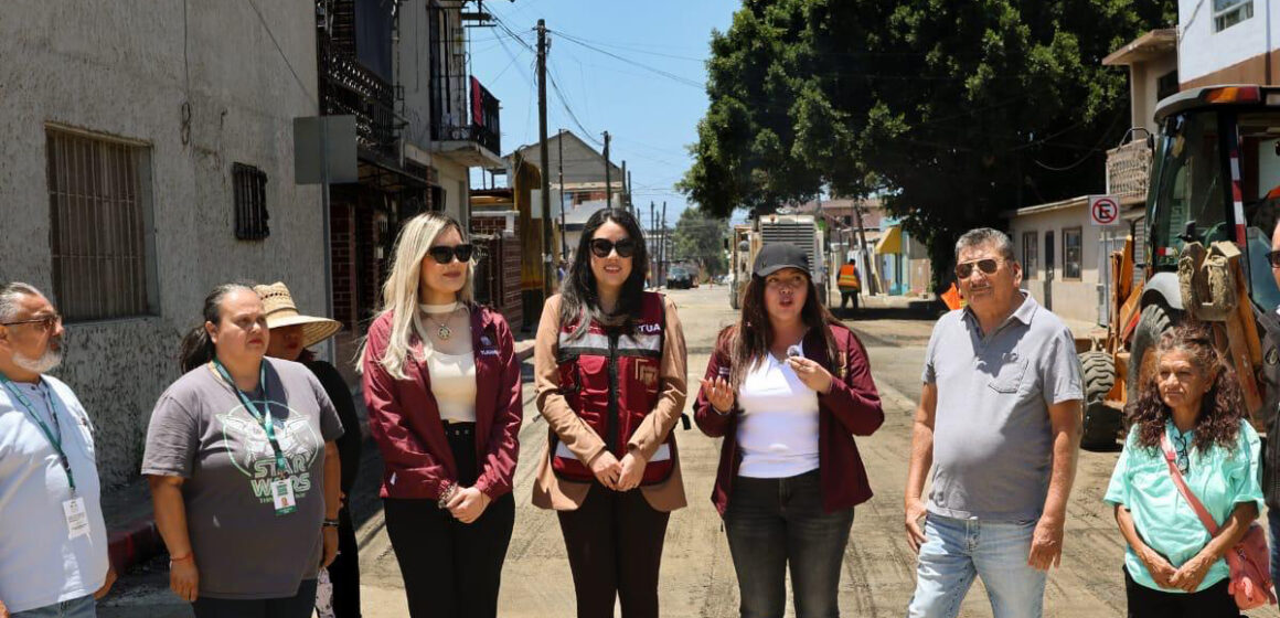Realiza Ayuntamiento de Tijuana inversión de más de 4 mdp para pavimentación