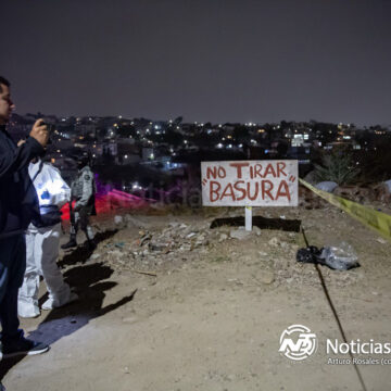 Localizan cuerpo carbonizado sobre una llanta en Lomas Conjunto Residencial