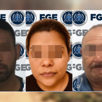 Una mujer y dos hombres a prisión por robar con violencia a ciudadanos de la tercera edad