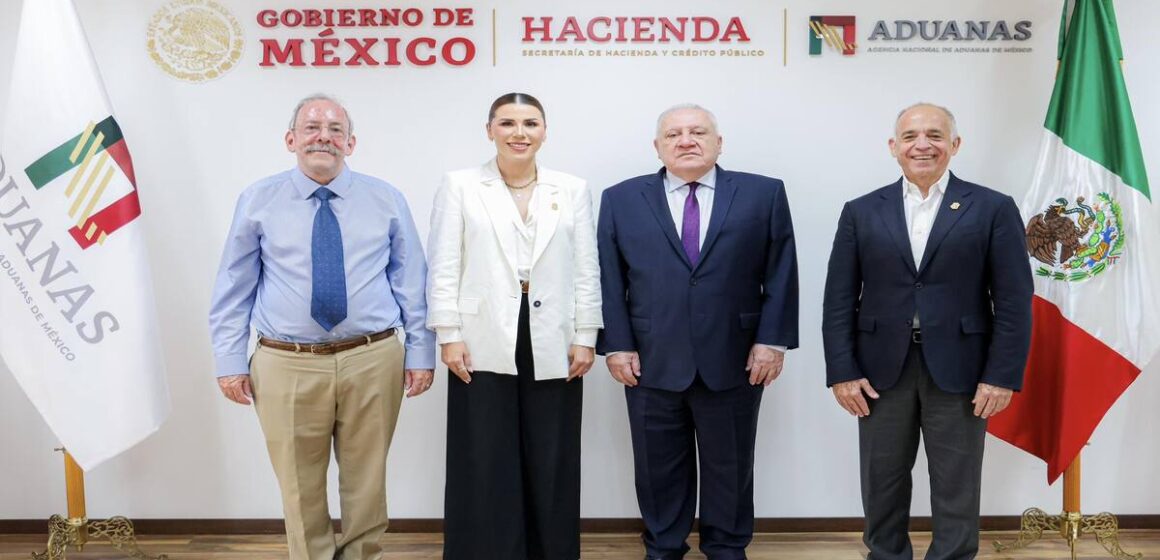 Gobernadora y titular de Aduanas buscan fortalecer operación en Garitas de BC