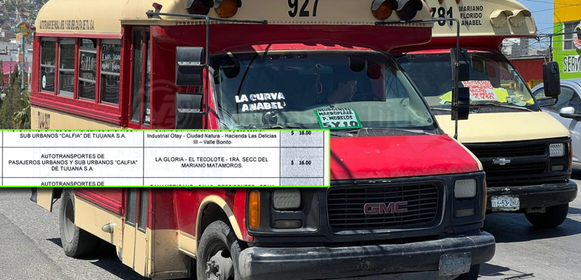 Calfia desmiente aumento: La tarifa de 16 pesos está vigente desde 2018 