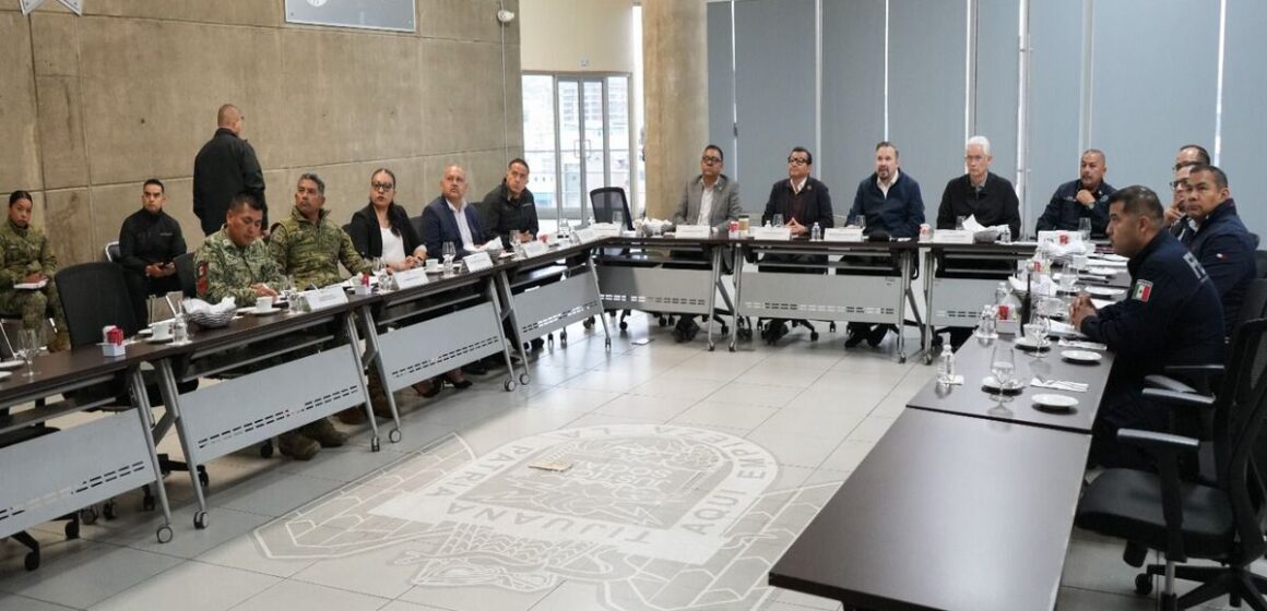 Mesa de Seguridad de Tijuana analiza iniciativas para enfrentar la violencia en Baja California