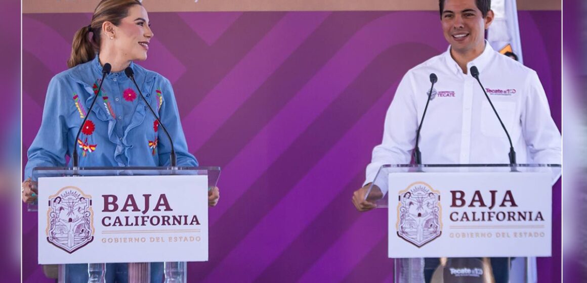 Marina del Pilar reafirma el compromiso con la seguridad en Tecate: “La Rumorosa le pertenece al pueblo de BC”