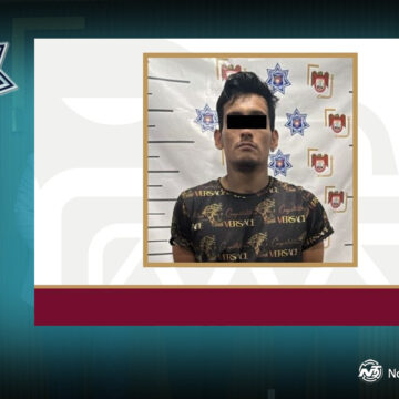 Captura Policía Municipal a sujeto por asalto con violencia