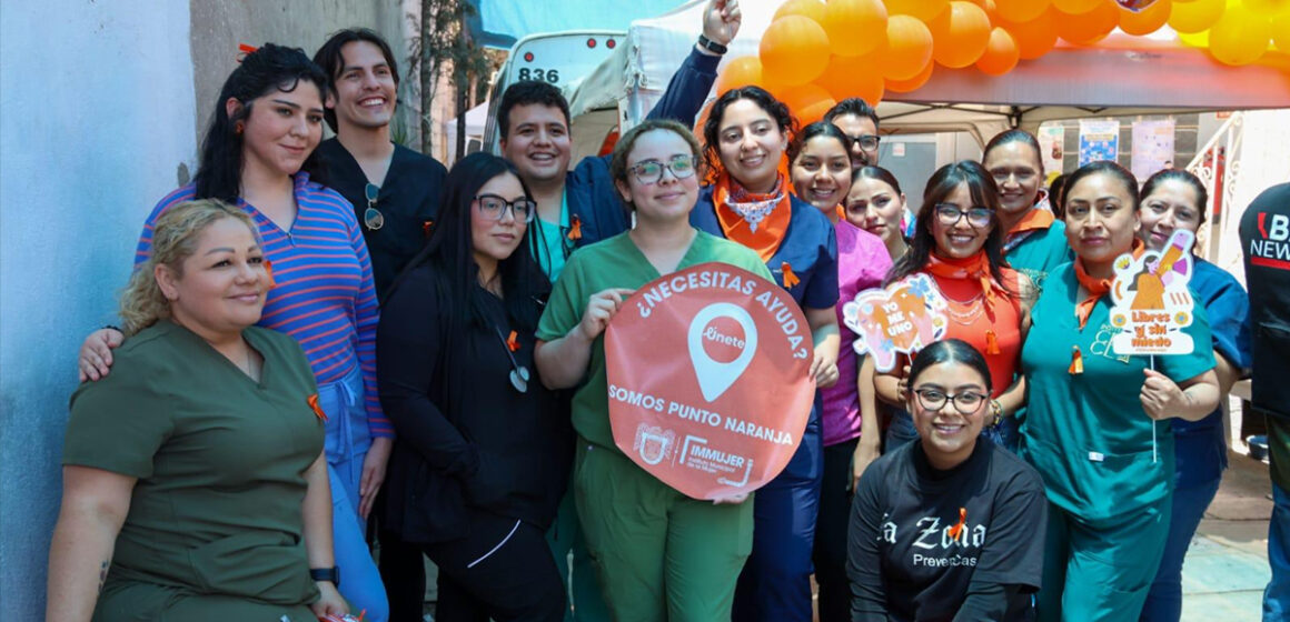 dsfs Instala Gobierno Municipal Punto Naranja número 577 en Prevencasa A.C.