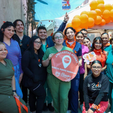 Instala Gobierno Municipal Punto Naranja número 577 en Prevencasa A.C.