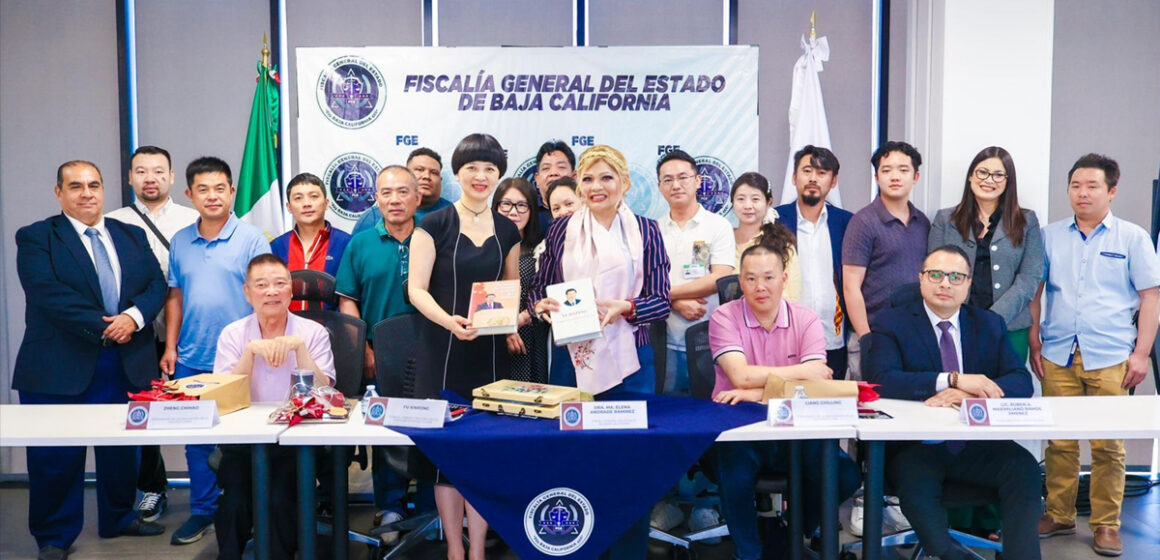 FGE sostiene reunión de coordinación con el Consulado General de China en Tijuana