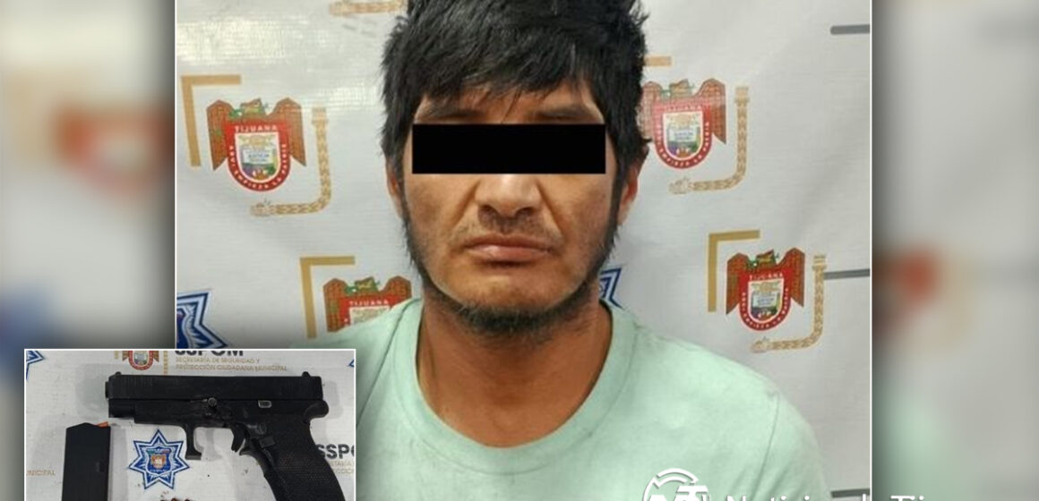 Detienen a hombre armado en la colonia Hacienda del Colorado