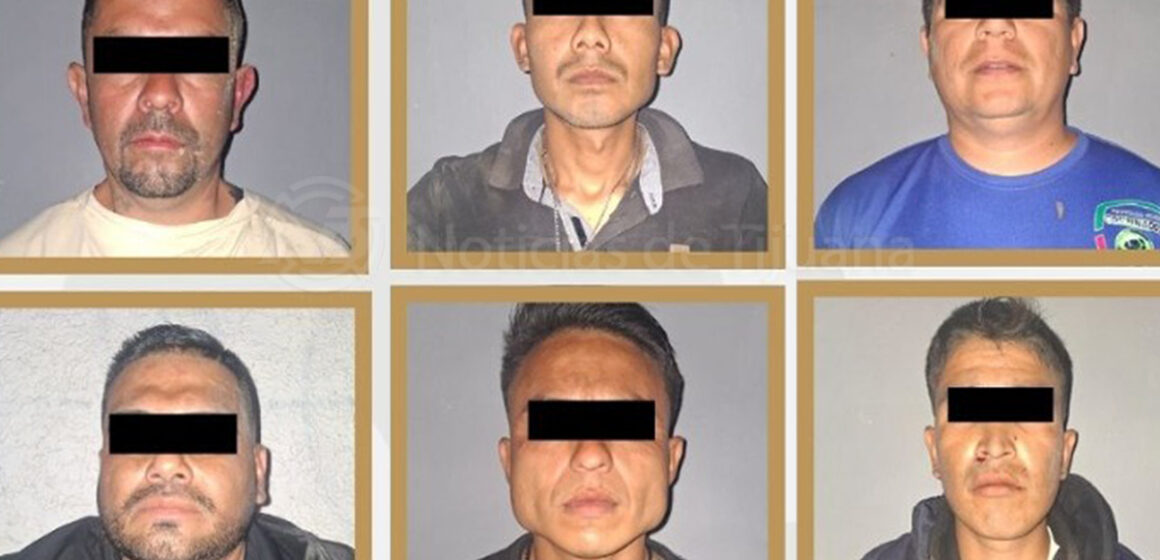 Siete detenidos por robo con violencia a casa habitación; afirmaron ser de un Cártel 
