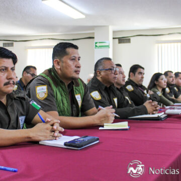 Recibe Protección Civil Estatal capacitación en formación de instructores del Programa Interno