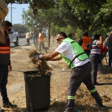 Encabeza Ismael Burgueño Ruiz Macro Jornada de Limpieza en la Zona Este de Tijuana