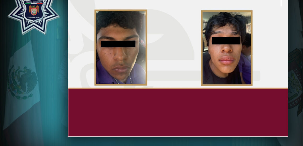 Aseguran a dos sujetos por agresión armada en la colonia Francisco Villa