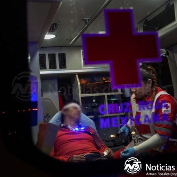 Peatón resulta herido tras ser embestido por ciclista en Tijuana