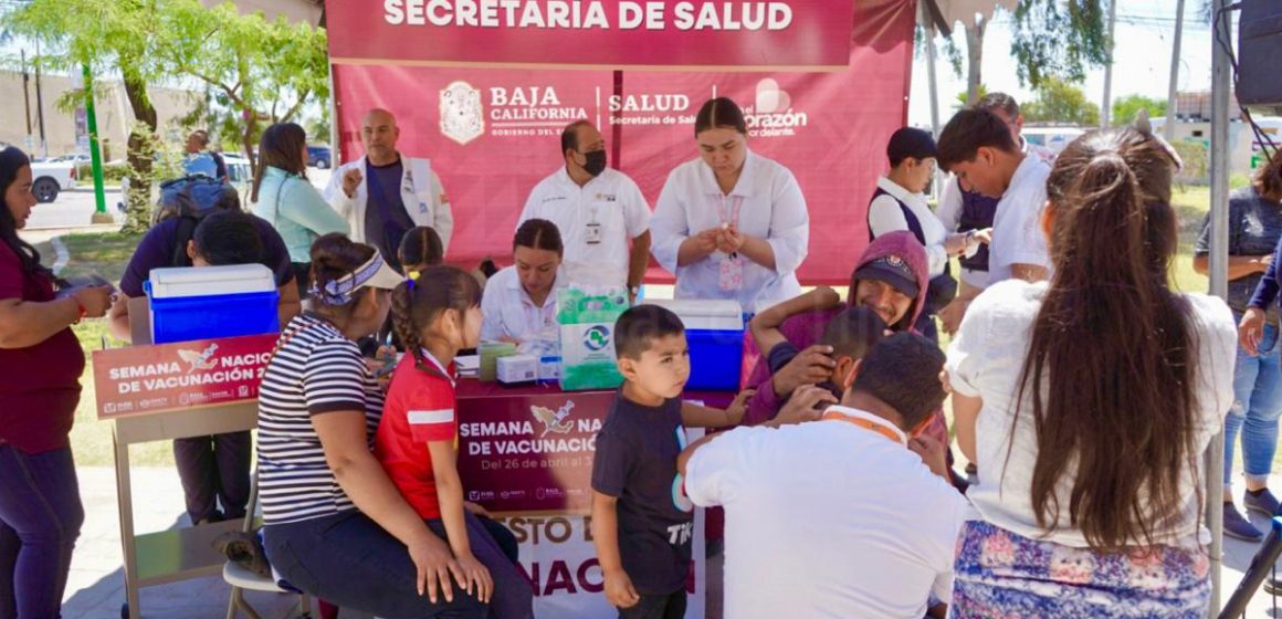 1 Exhortan a la población a vacunarse contra el sarampión