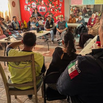 Imparten Policía Cibernética y Célula de Búsqueda plática preventiva a más de 40 personas