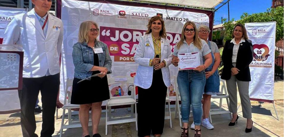 Realizan Jornada de Salud en Ensenada con apoyo del Sistema DIF y Clínica Mayo