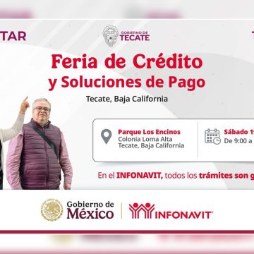 1 Este sábado 19 de julio regresa la feria de Infonavit a Tecate