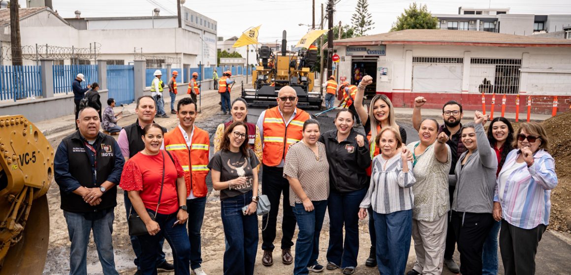 1 Inicia XXV Ayuntamiento de Tijuana obras de reencarpetado en Delegación La Mesa
