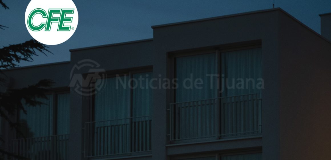 Falla eléctrica en Tijuana deja sin luz por más de 12 horas a colonos de Natura y Arboledas