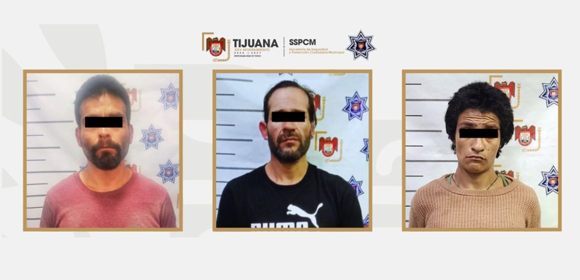 1 Arrestan a tres personas por delitos contra la salud