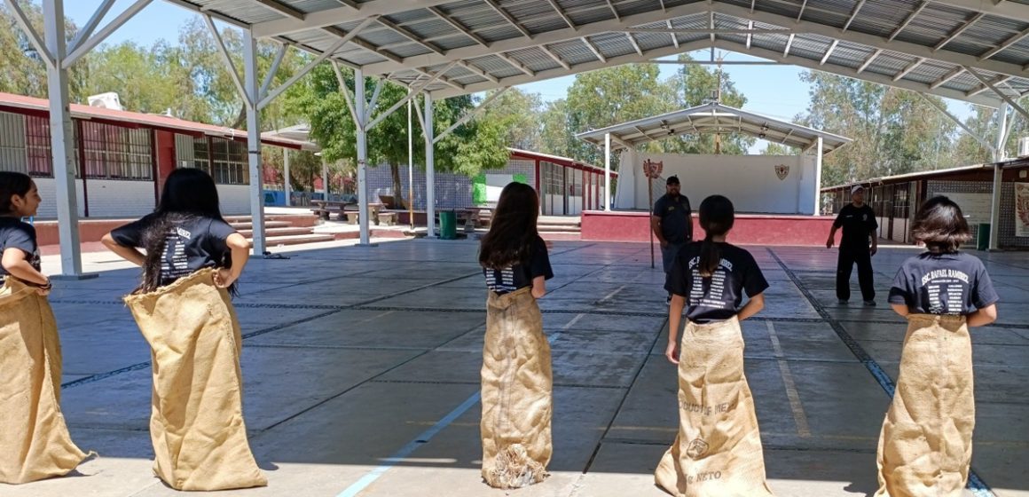 1 Promueve IMDETE activación física en la escuela Rafael Ramírez