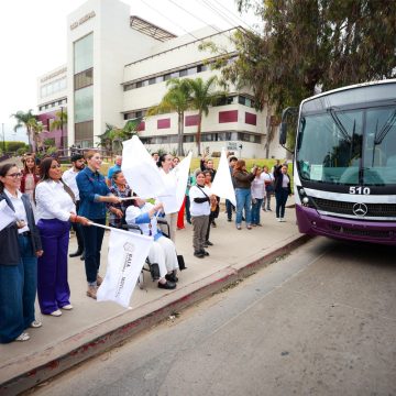 Gobierno de BC amplía ruta del Transporte Violeta hasta Maneadero en Ensenada