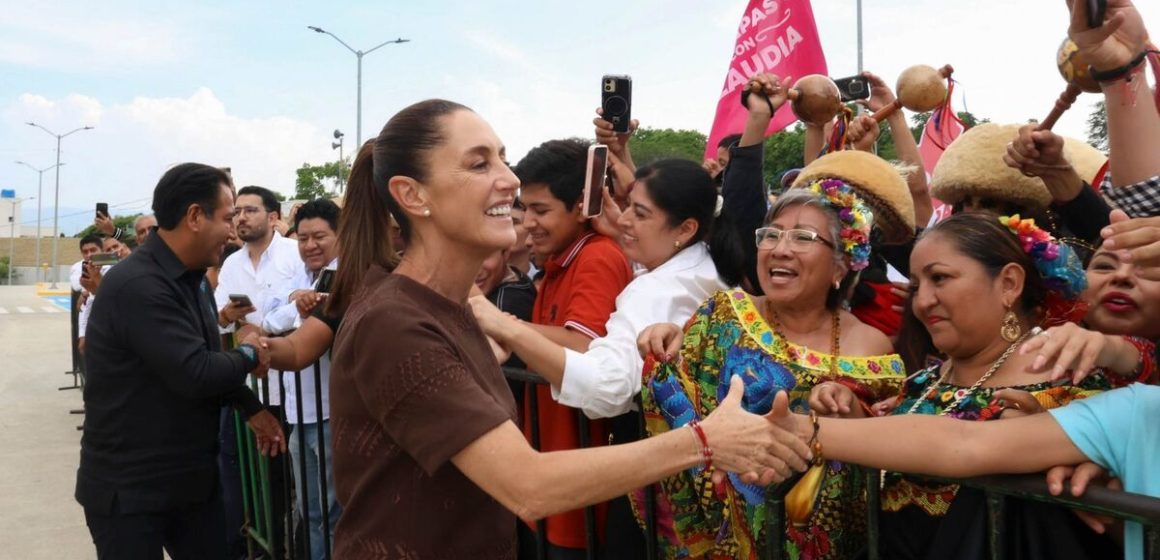 Sheinbaum en Chiapas: “Con EU no se negocia la soberanía del pueblo”